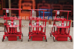 移動式空心磚機的操作步驟